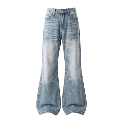 Bell Jeans in Haze, getragene Silhouette von vorn