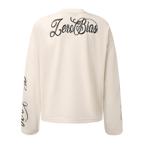 Bias Sweatshirt in Bone, Rückansicht