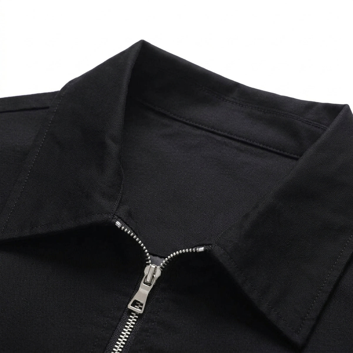 Blank Jacket, Makro Kragen und Zip