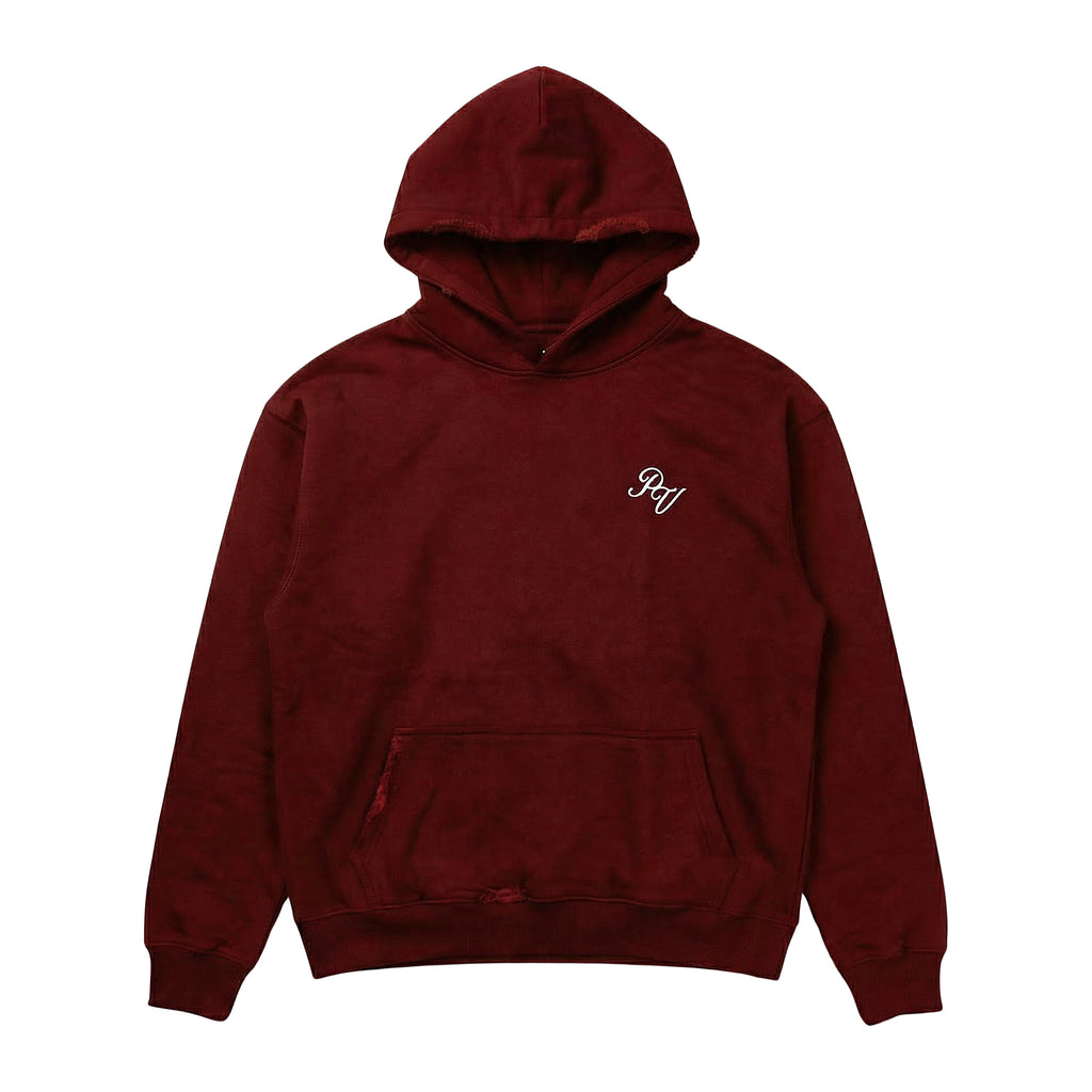 Capsule Hoodie in Reserve Red, Vorderansicht