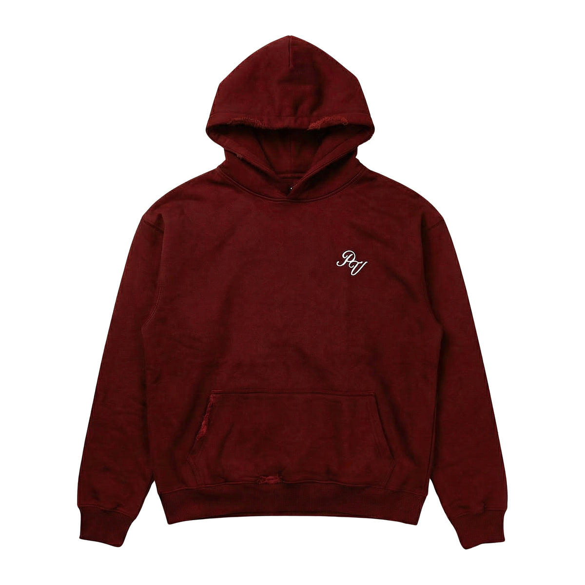 Capsule Hoodie in Reserve Red, Vorderansicht