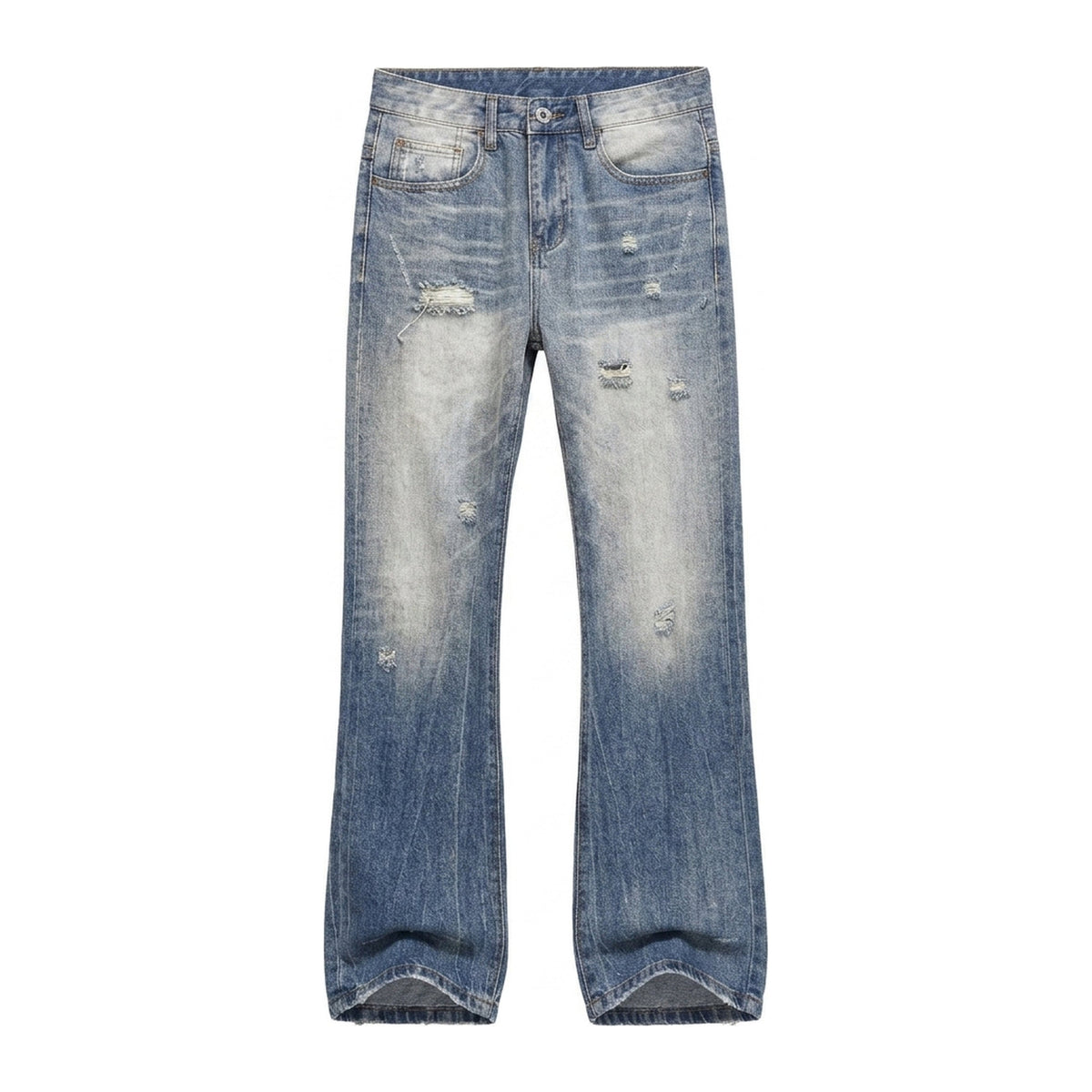 Fade Jeans in Tide, Vorderansicht am unsichtbaren Mannequin