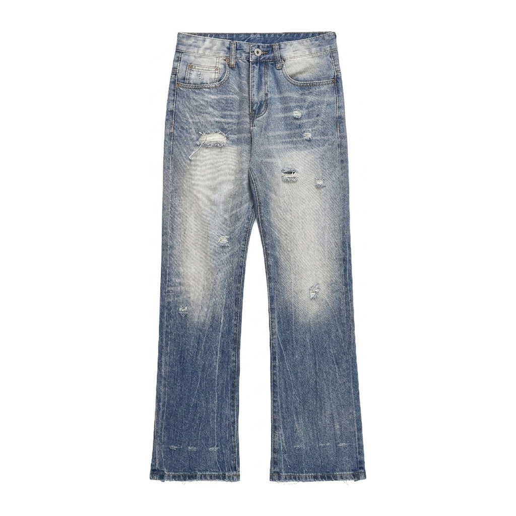 Fade Jeans in Tide, Vorderansicht flach gelegt