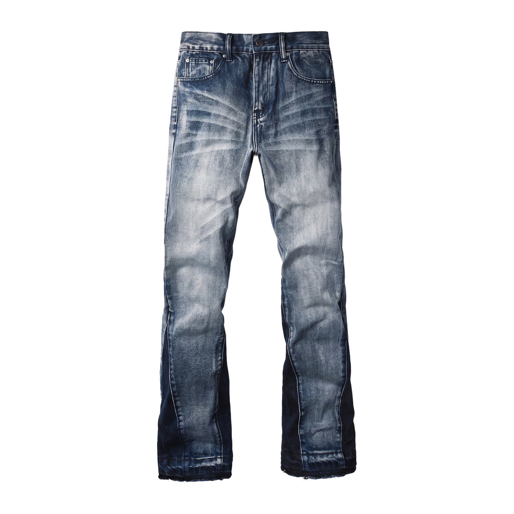 Flare Jeans in Shadow, Vorderansicht flach gelegt