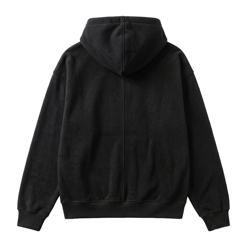 Loop Set in Obsidian, Kapuzenjacke Rückansicht