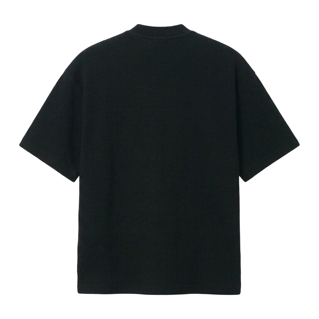 Press Tee in Obsidian, Rückansicht flach gelegt