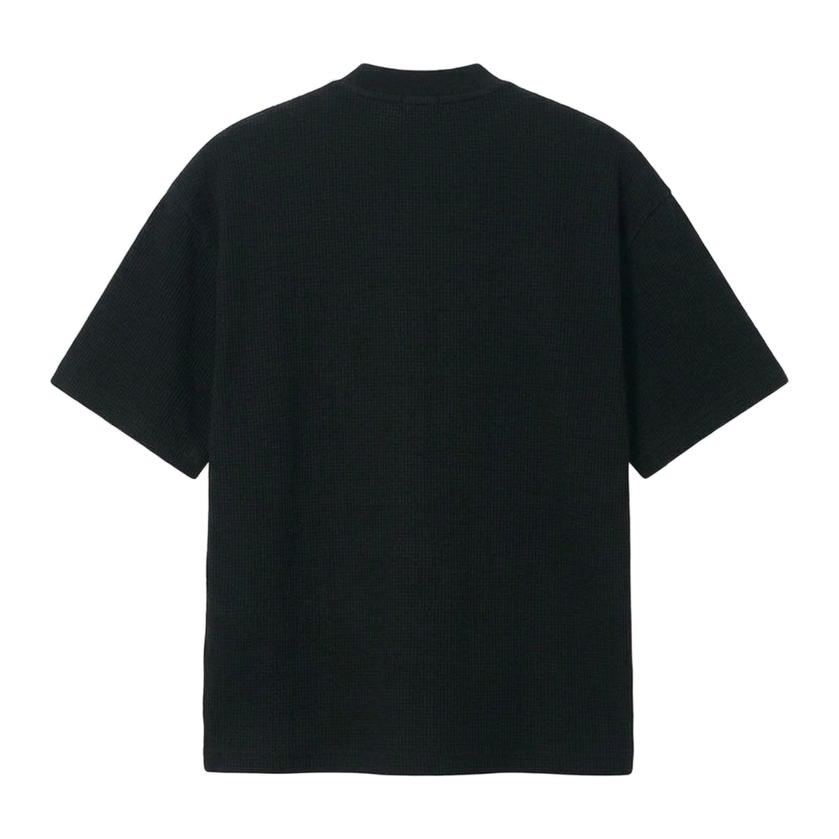 Press Tee in Obsidian, Rückansicht flach gelegt