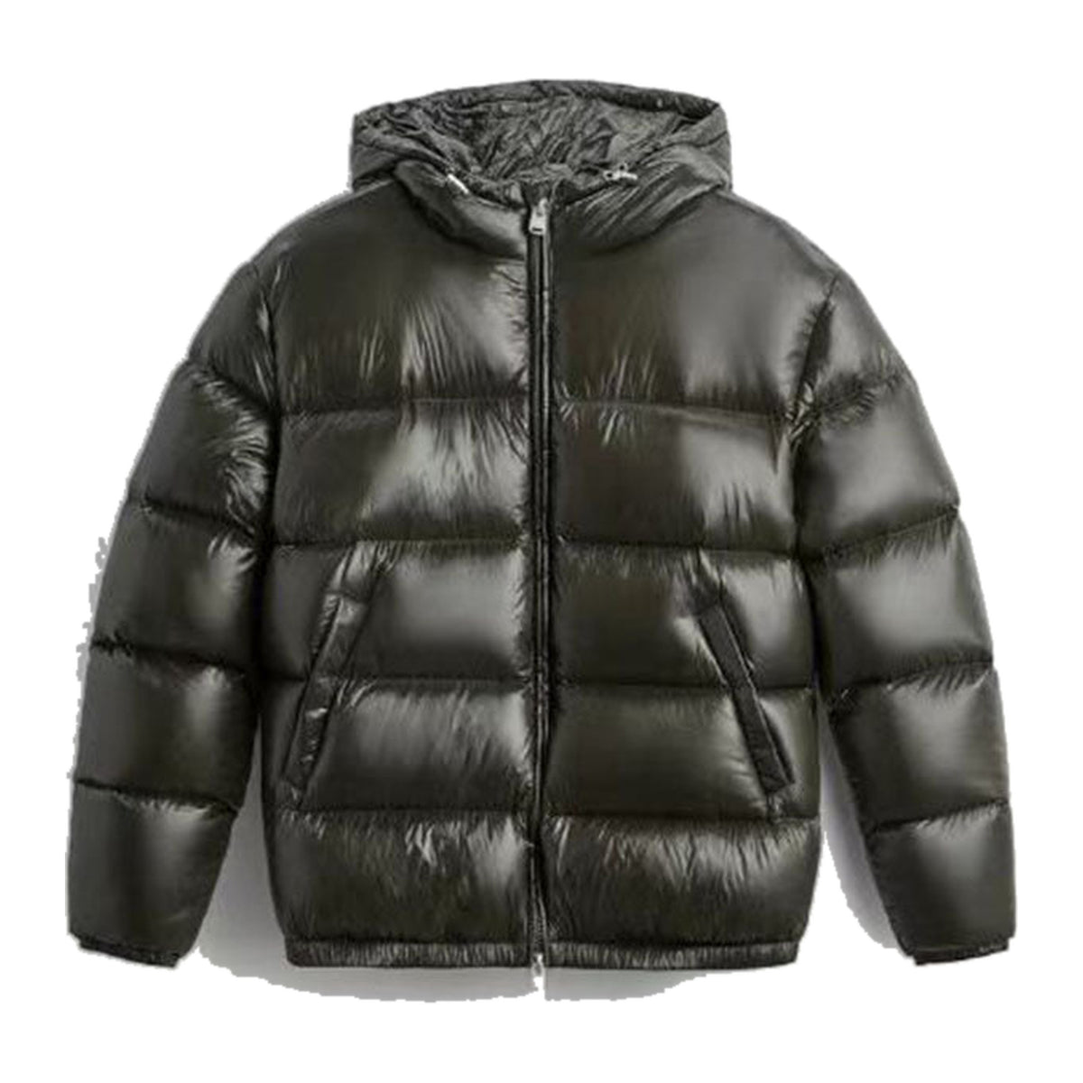 Gloss Puffer in Moss, Vorderansicht