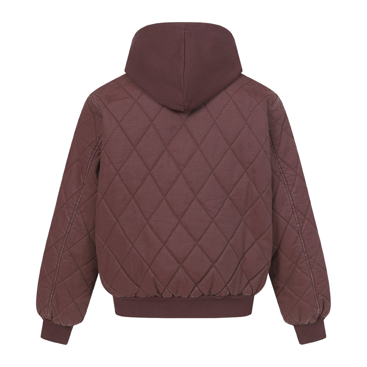 Quilt Jacket in Wine, Rückansicht