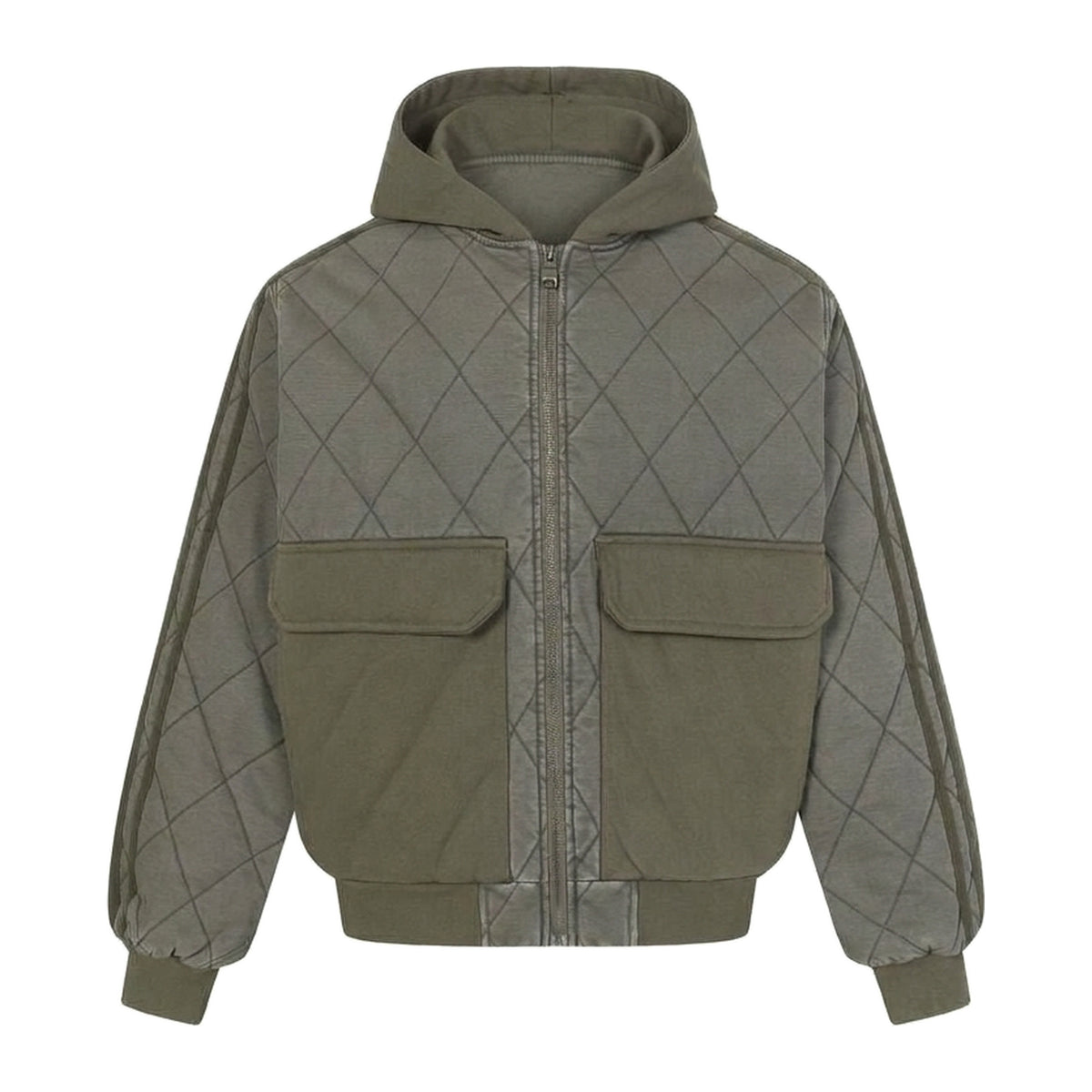 Quilt Jacket in Flint, Vorderansicht