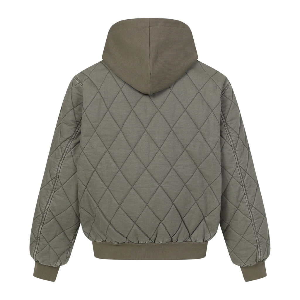 Quilt Jacket in Flint, Rückansicht