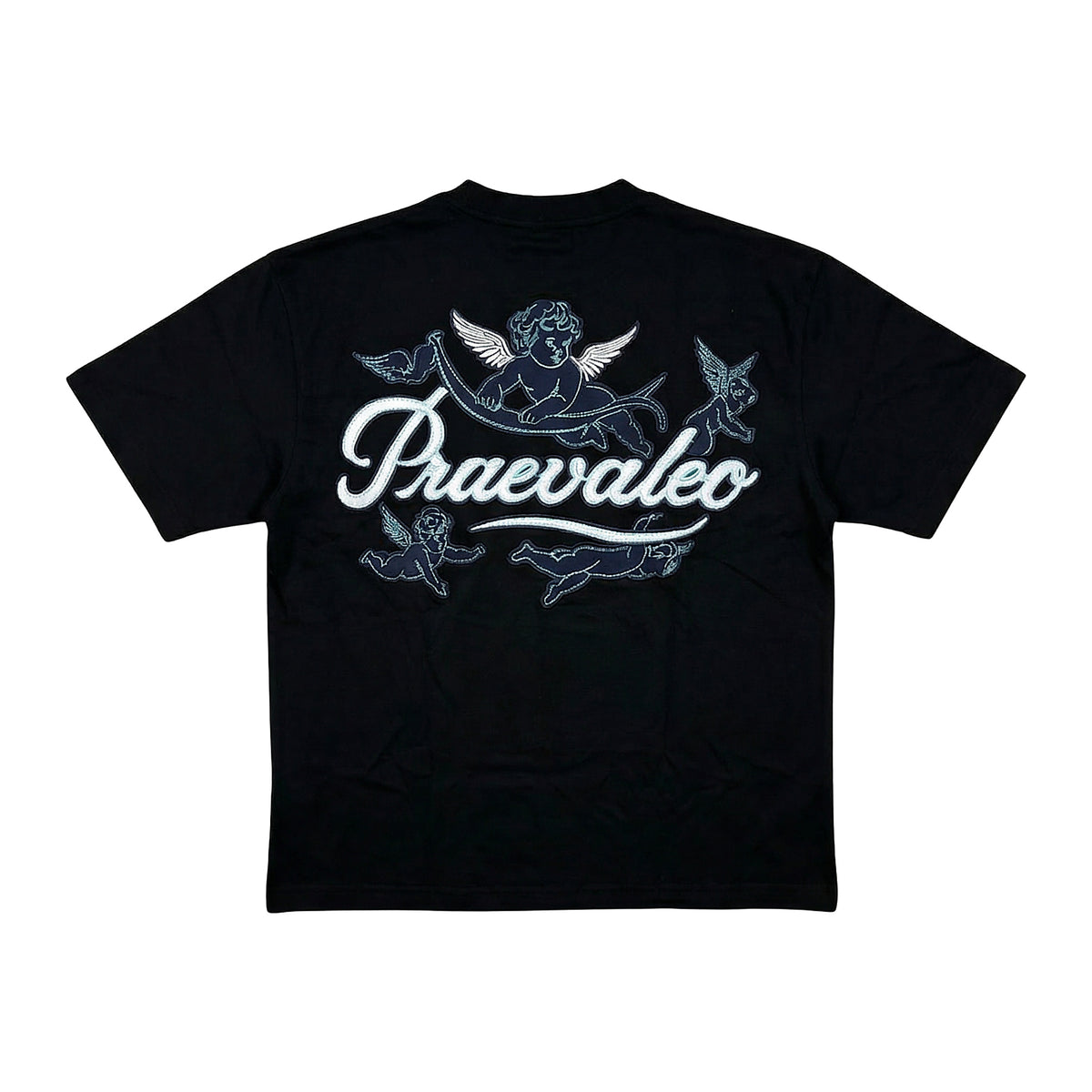 Time Capsule Tee in Obsidian, Rückansicht mit Print