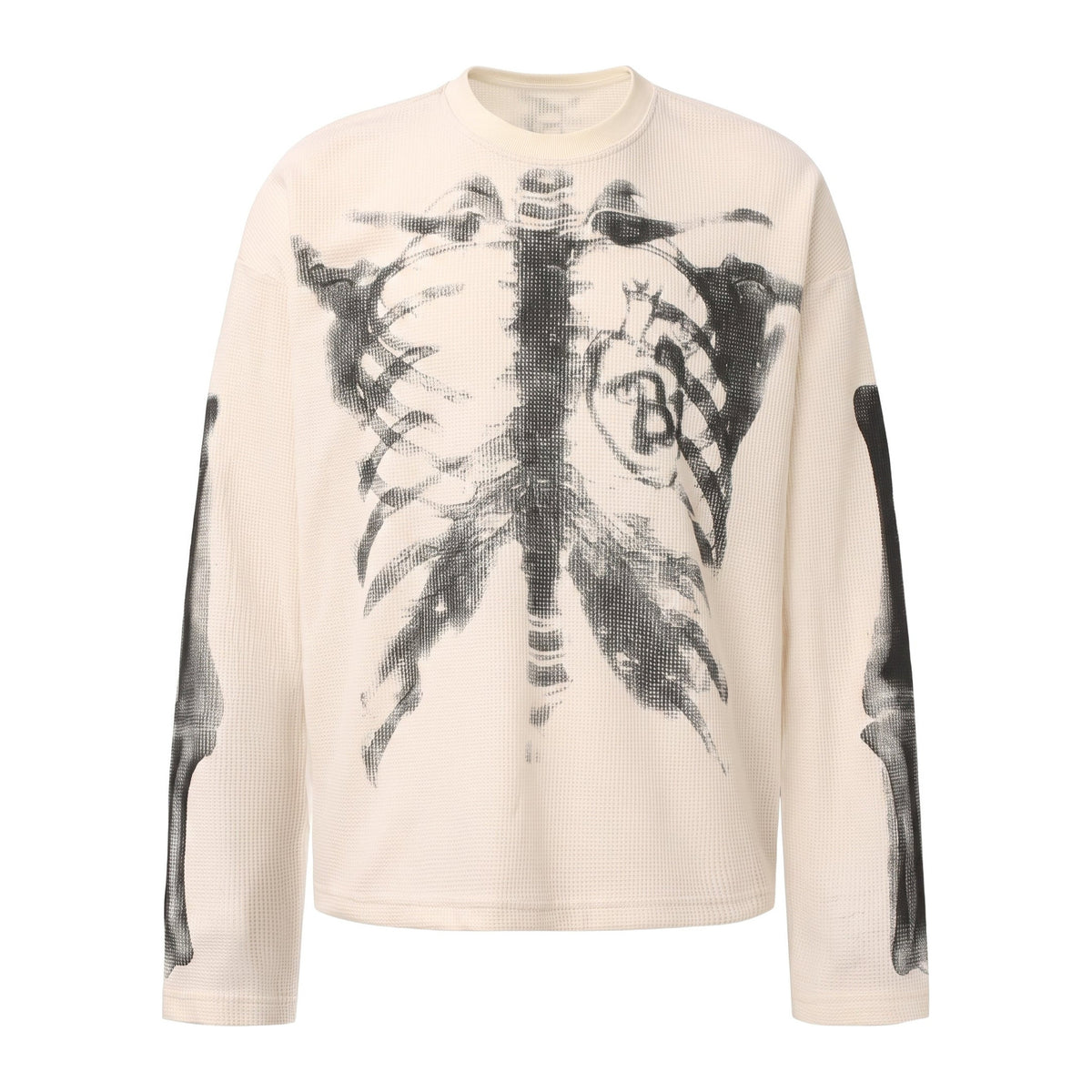 X-Ray Sweatshirt in Bone, Freisteller Vorderansicht